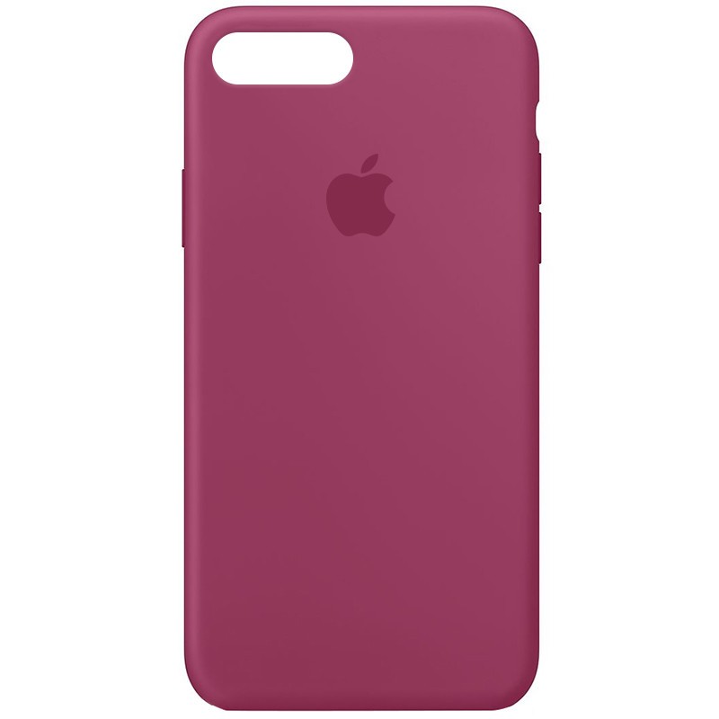 Silicone Case Full Protective (AA) для iPhone 7 plus / 8 plus (5.5") (Pomegranate)-0