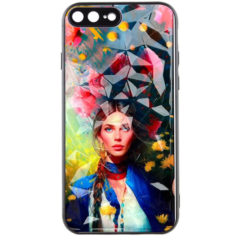Накладка Ladies для Iphone 7 Plus/8 Plus Квітуча Україна-0
