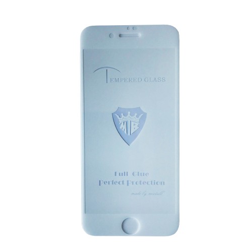Захисне скло Full Glue PREMIUM Iphone 7 Plus /8 Plus white-0