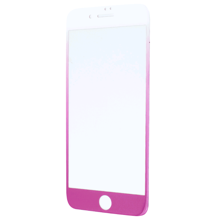 Захисне скло Rubber 3D для iPhone 7 Plus/8 Plus (Red)-0