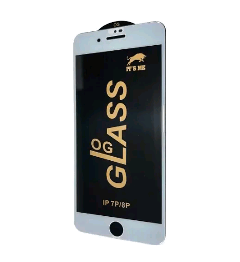 Захисне скло OG Glass для iPhone 6+ / 7+ / 8+ (Білий)-0