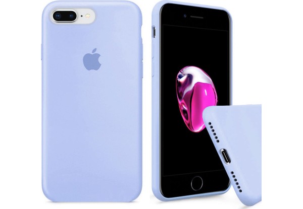 Silicone Case Full Size для iPhone 7 Plus/8 Plus Lilac (05)-0