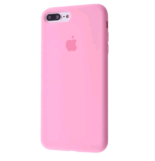 Silicone Case Full Size для iPhone 7 Plus/8 Plus Pink (06)-0
