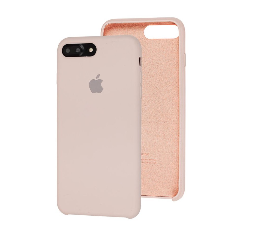 Silicone Case iPhone 7 Plus/8 Plus (Pink Sand)-0