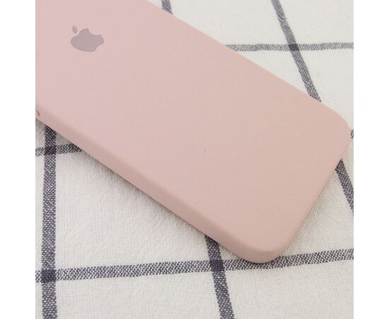 Silicone Case Square Full Camera Protective (AA) для iPhone 7 plus/8 plus (5.5") (Pink sand)-1