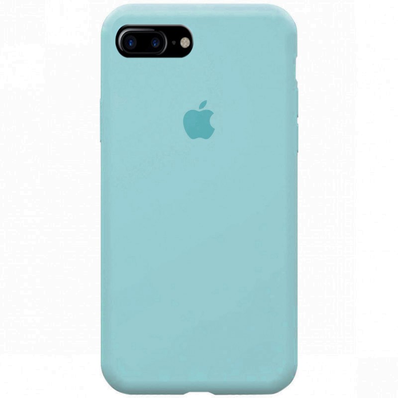 Silicone Case Full Protective (AA) для iPhone 7 plus / 8 plus (5.5") (Turquoise)-0