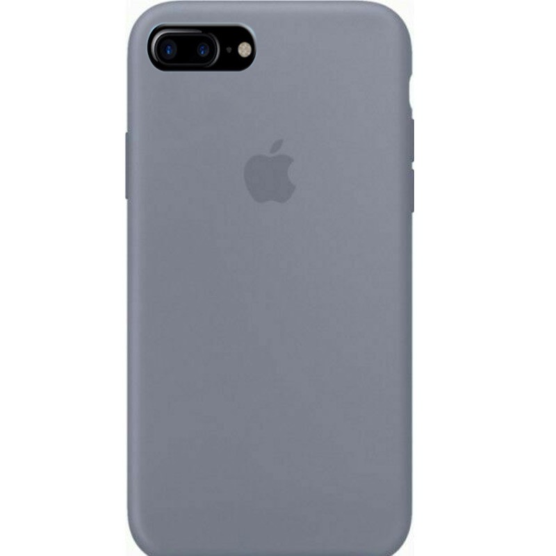 Silicone Case Full Protective (AA) для iPhone 7 plus / 8 plus (5.5") (Lavender Grey)-0