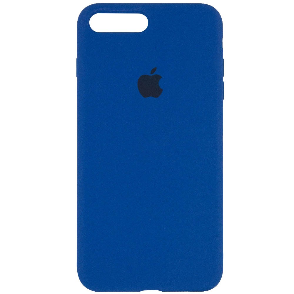 Silicone Case Full Protective (AA) для iPhone 7 plus / 8 plus (5.5") (Navy Blue)-0