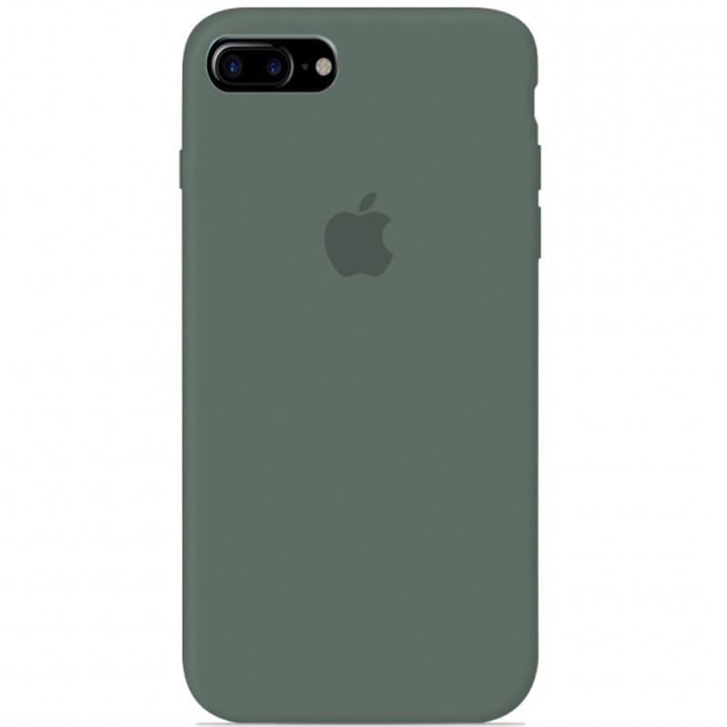Silicone Case Full Protective (AA) для iPhone 7 plus / 8 plus (5.5") (Pine Green)-0