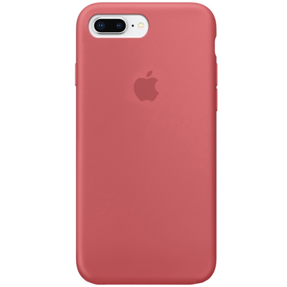 Silicone Case Full Protective (AA) для iPhone 7 plus / 8 plus (5.5") (Camellia)-0