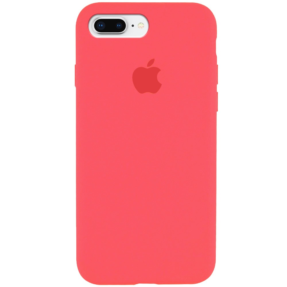 Silicone Case Full Protective (AA) для iPhone 7 plus / 8 plus (5.5")  (Watermelon red)-0