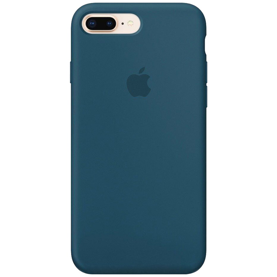 Silicone Case Full Protective (AA) для iPhone 7 plus / 8 plus (5.5") (Cosmos Blue)-0