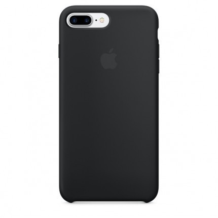 Silicone Case (AA) для iPhone 7 plus / 8 plus (5.5") (Black)-0
