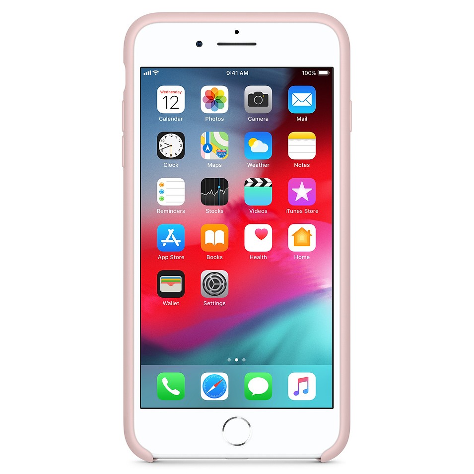 Silicone Case (AA) для iPhone 7 plus / 8 plus (5.5") (Pink Sand)-1