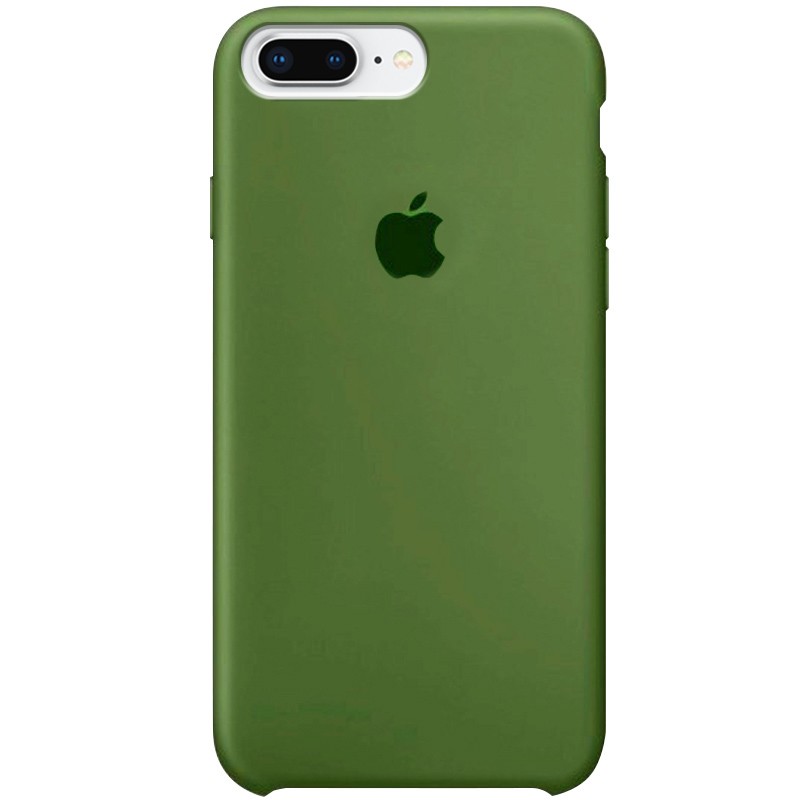 Silicone Case (AA) для iPhone 7 plus / 8 plus (5.5") (Army green)-0