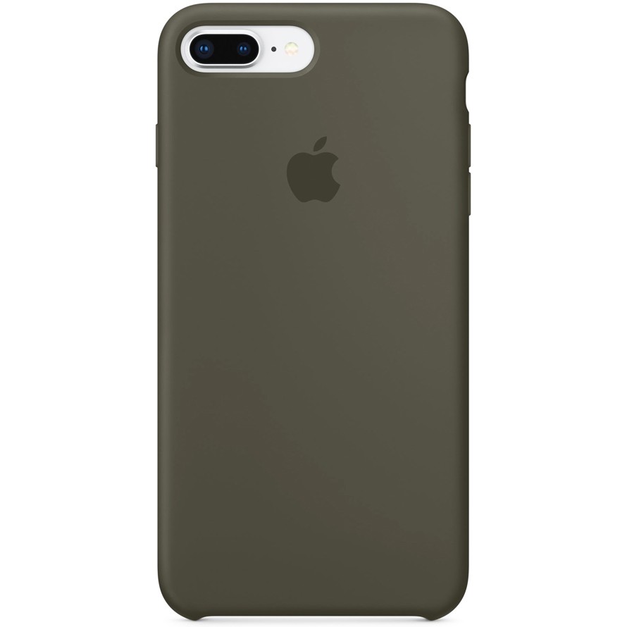 Silicone Case (AA) для iPhone 7 plus / 8 plus (5.5") (Light Olive)-0