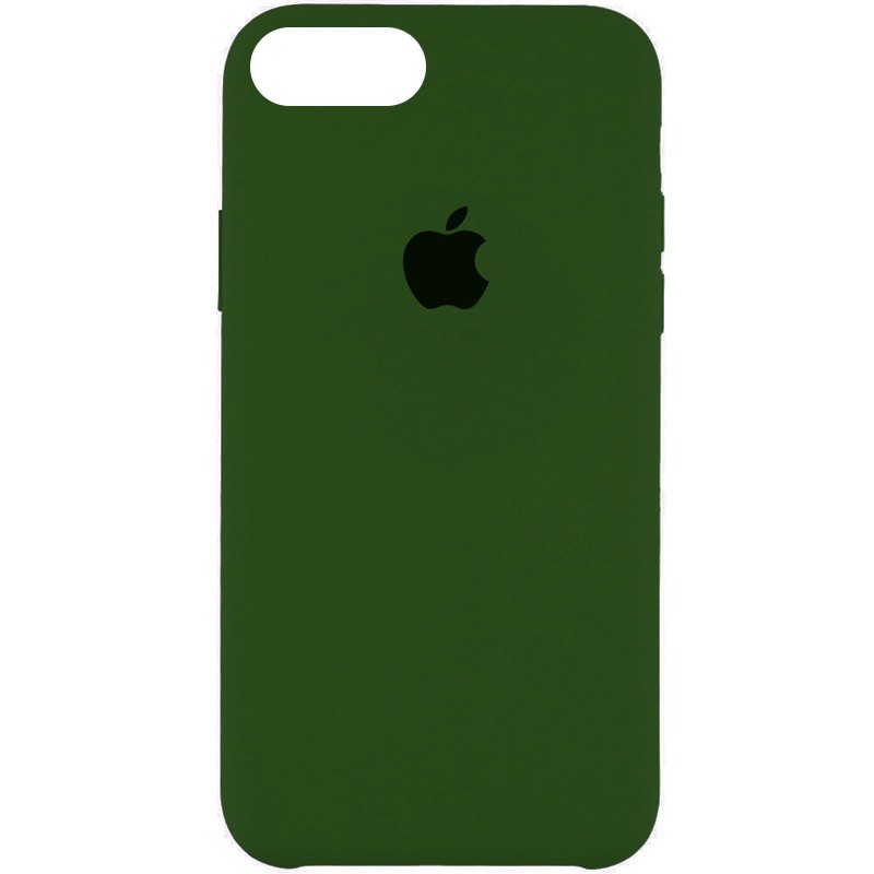 Silicone Case (AA) для iPhone 7 plus / 8 plus (5.5") (Dark Olive)-0