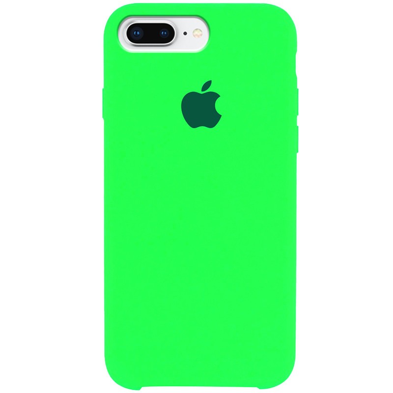 Silicone Case (AA) для iPhone 7 plus / 8 plus (5.5") (Neon Green)-0