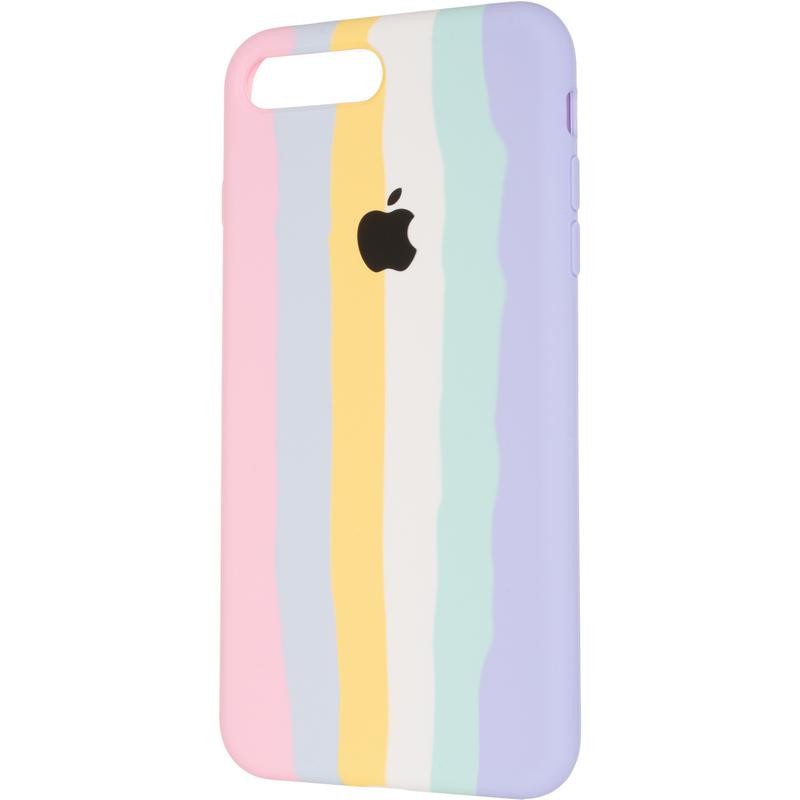 Rainbow Silicone Case iPhone 7 Plus/8 Plus Marshmellow-1