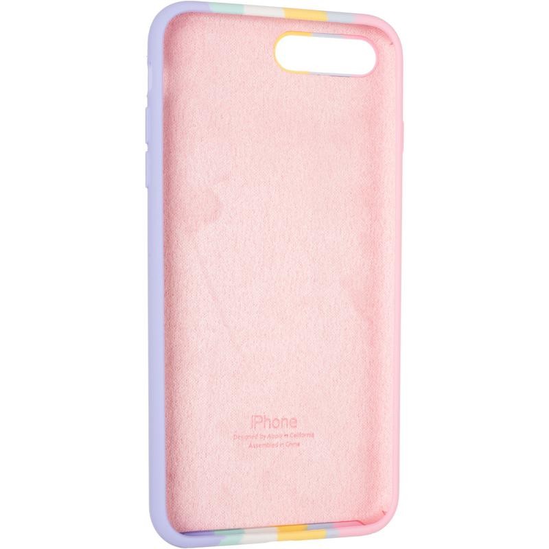 Rainbow Silicone Case iPhone 7 Plus/8 Plus Marshmellow-2