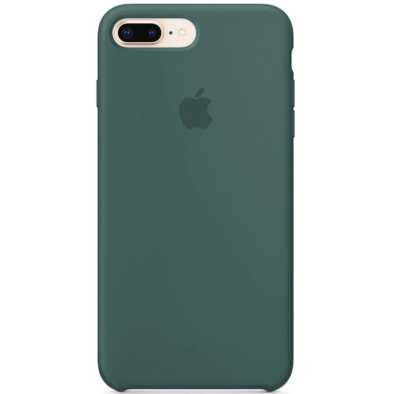 Silicone Case (AA) для iPhone 7 plus / 8 plus (5.5") (Pine green)-0