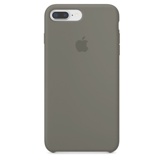 Silicone Case (AA) для iPhone 7 plus / 8 plus (5.5") (Dark Grey)-0