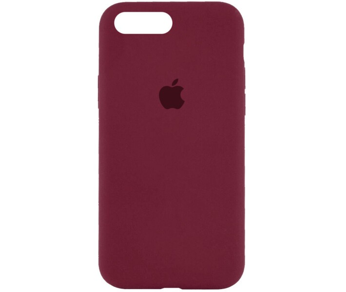 Silicone Case Full Protective (AA) для iPhone 7 plus / 8 plus (5.5") (Plum)-0