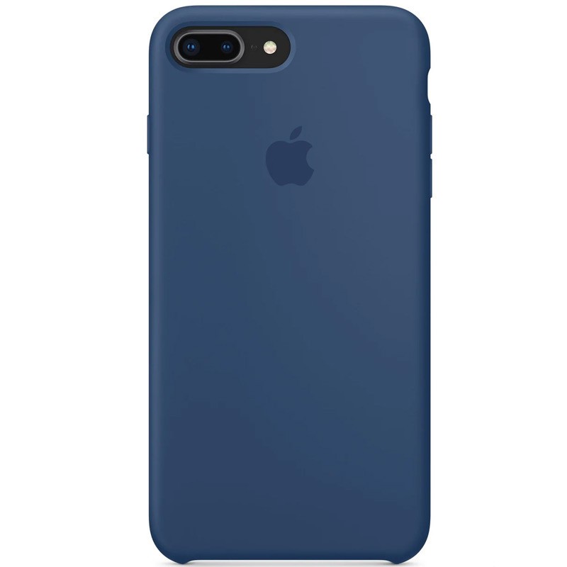 Silicone Case (AA) для iPhone 7 plus / 8 plus (5.5") (Navy Blue)-0