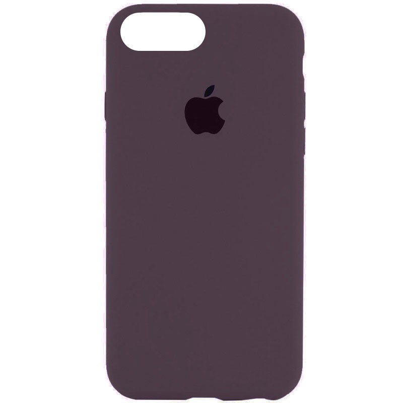 Silicone Case Full Protective (AA) для iPhone 7 plus / 8 plus (5.5") (Elderberry)-0