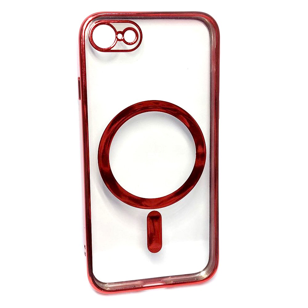 Накладка SHINING MagSafe для iPhone 7/8/SE 2020  (Red)-0