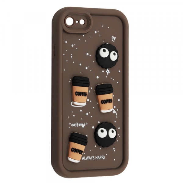 Чохол Pretty Toys для IPhone 7 / 8 /SE 2020 (Brown/Always Happy)-0