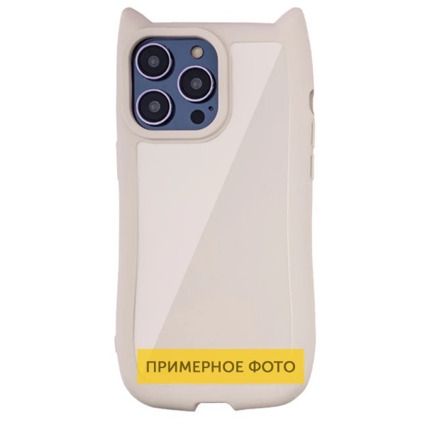 Чохол TPU Cat для iPhone 7/8/SE 2020  (Antique White)-0