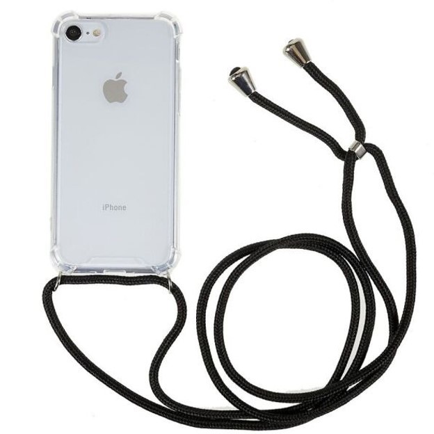 Накладка Strap Crossbody для IPhone 7 /8 / SE 2020 (Прозорий)-0