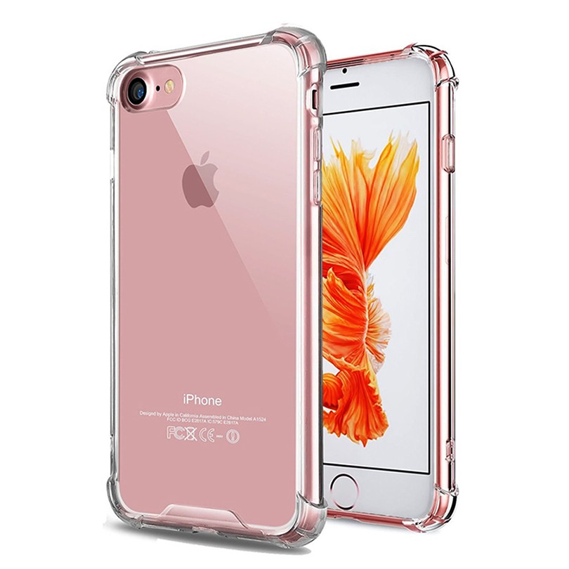 Накладка WXD для IPhone 4/4s силікон протиударний прозорий-0