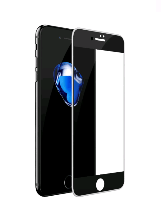 Захисне скло DK Silicone Edge для Apple iPhone Xr чорне-0