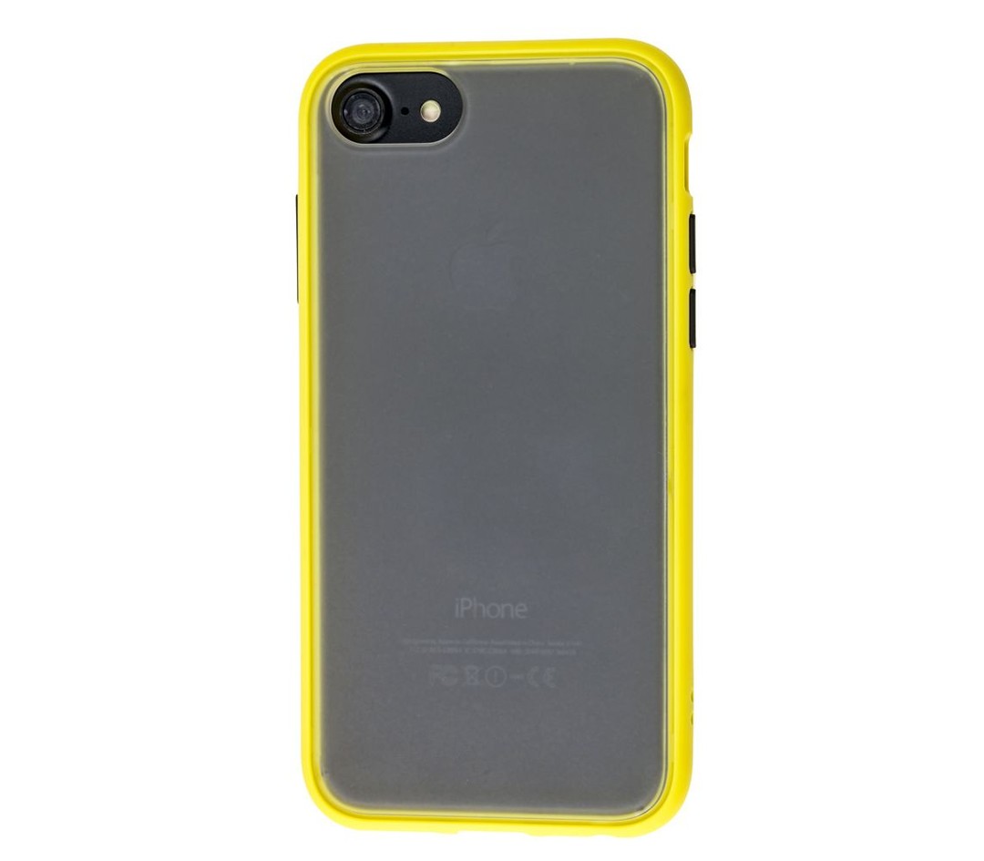 Накладка Totu Gingle для IPhone 7/8/SE 2020 yellow/red-0