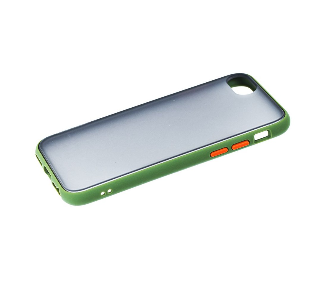 Накладка Totu Gingle для IPhone 7/8/SE 2020 green/orange-1