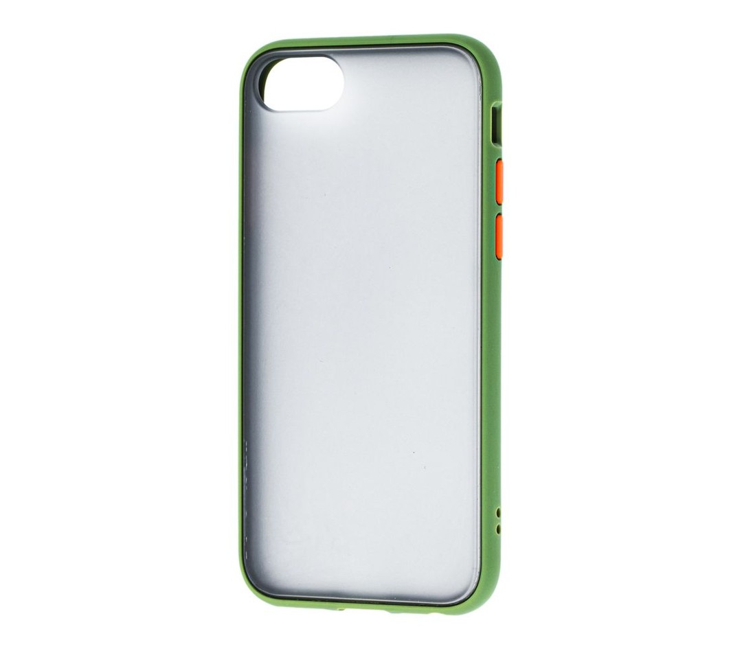 Накладка Totu Gingle для IPhone 7/8/SE 2020 green/orange-0