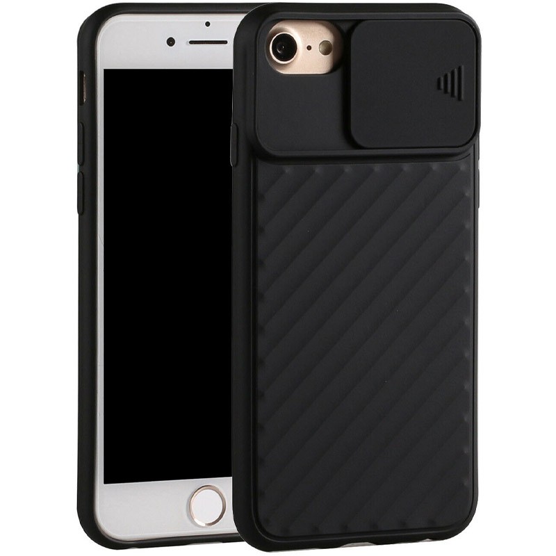Накладка Camshield для iPhone 6/7/8/SE 2020 чорна-0