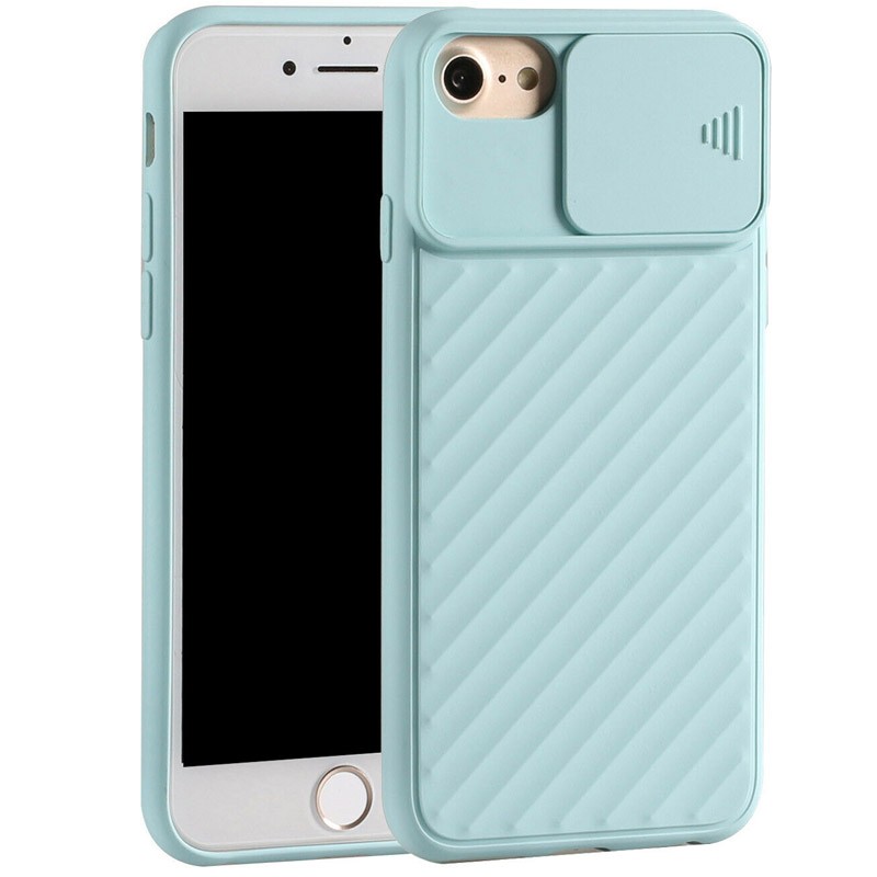 Накладка Camshield для iPhone 6/7/8/SE 2020  бірюзова-0