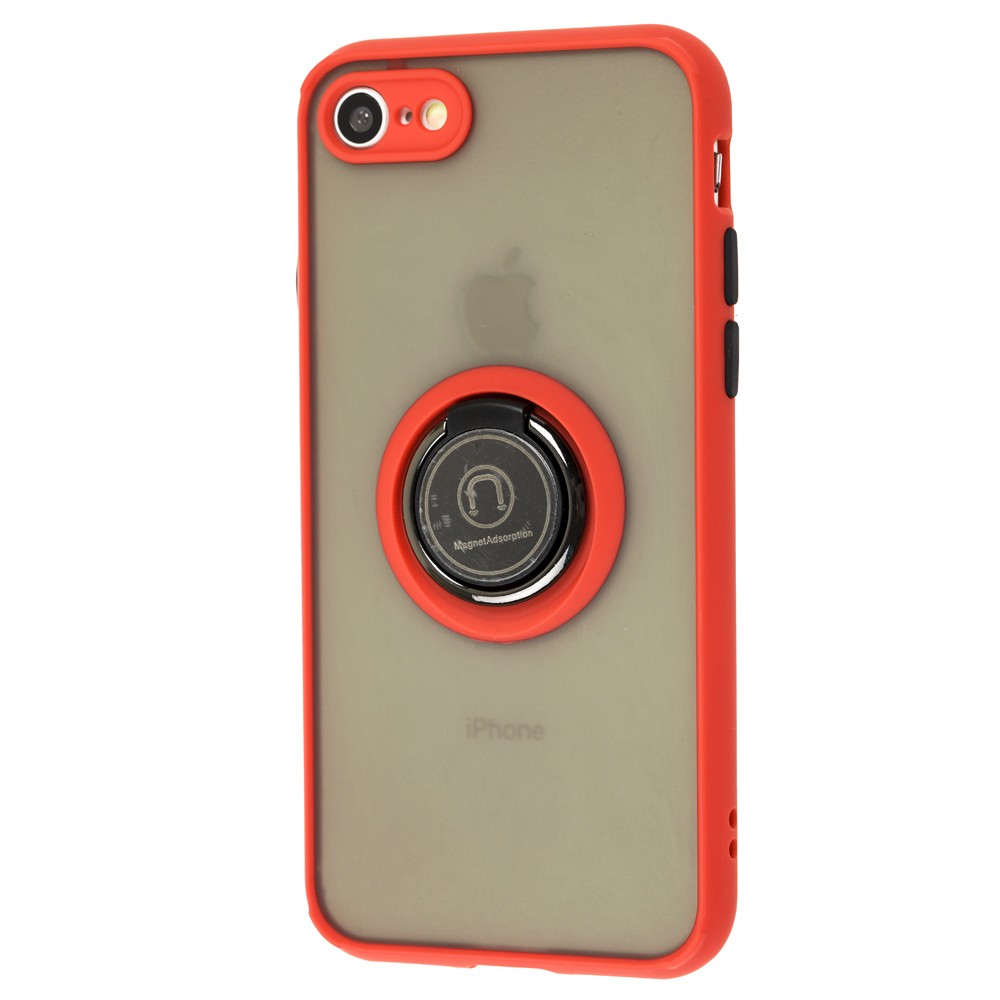 Чохол Deen ColorEdgingRing для iPhone 7/8/SE (2020) червоний-0