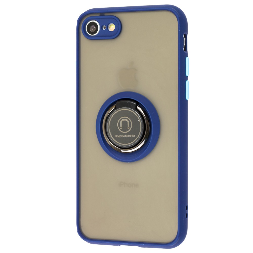 Чохол Deen ColorEdgingRing для iPhone 7/8/SE (2020) синій-0