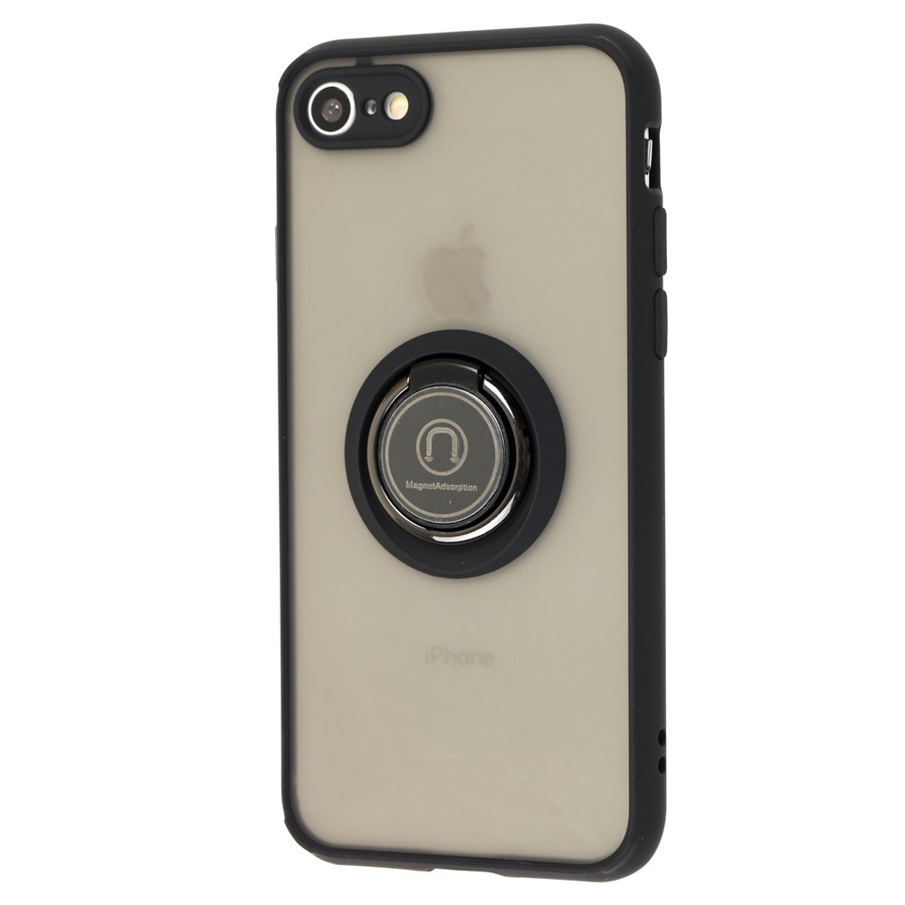 Чохол Deen ColorEdgingRing для iPhone 7/8/SE (2020) чорний-0