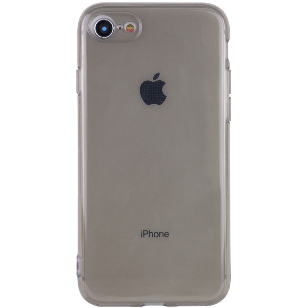 Накладка Matte Camera для iPhone 7 / 8 / SE (2020) (4.7") (Black)-0