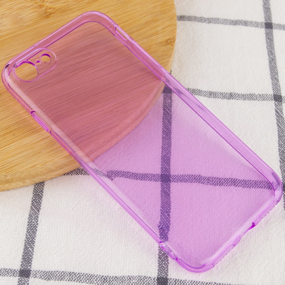Накладка Matte Camera для iPhone 7 / 8 / SE (2020) (4.7") (Lilac)-2