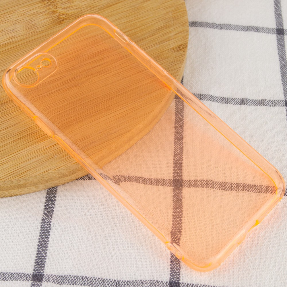 Накладка Matte Camera для iPhone 7 / 8 / SE (2020) (4.7") (Orange)-2