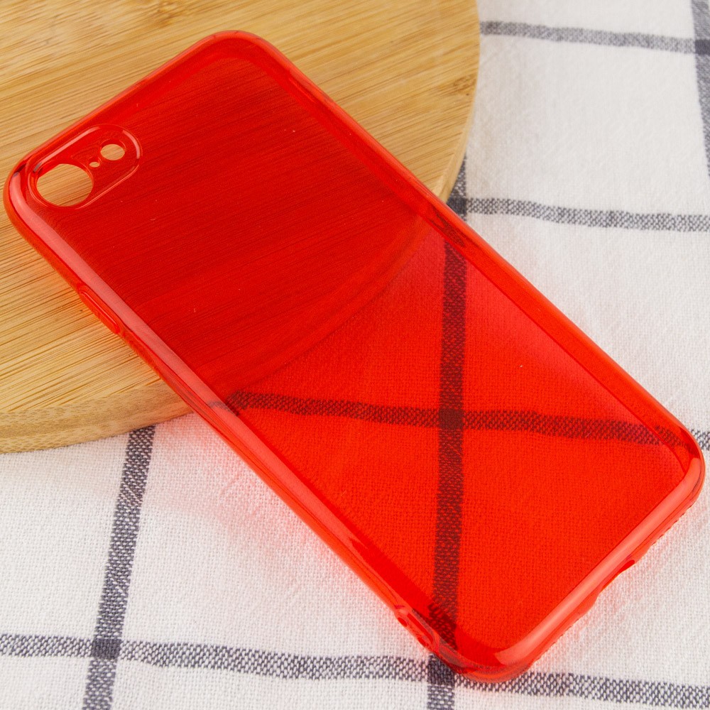 Накладка Matte Camera для iPhone 7 / 8 / SE (2020) (4.7") (Red)-2