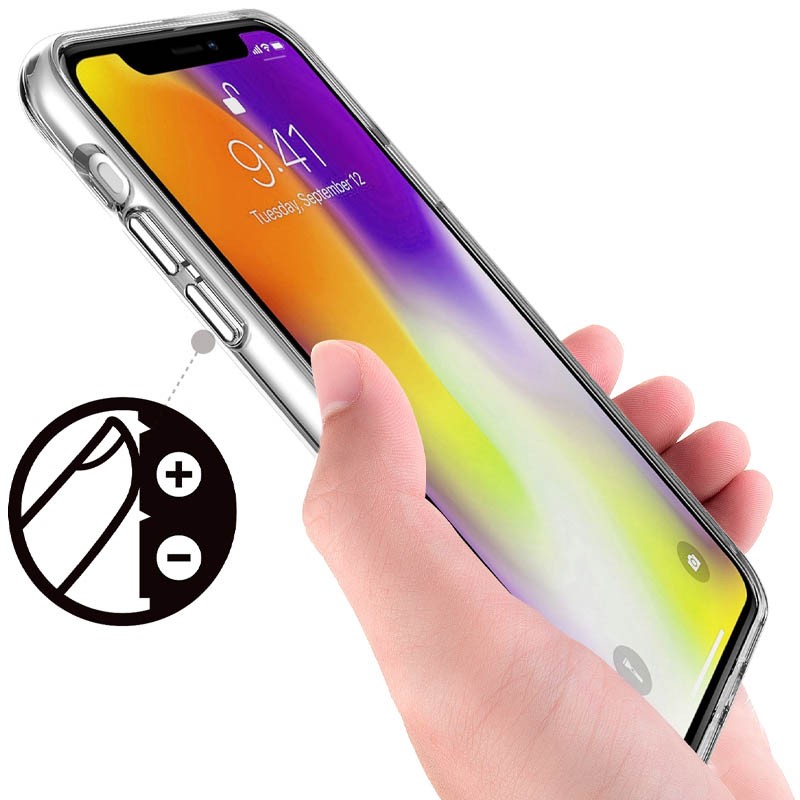 Накладка Space для iPhone 7 / 8 / SE (2020) (4.7") прозора-2