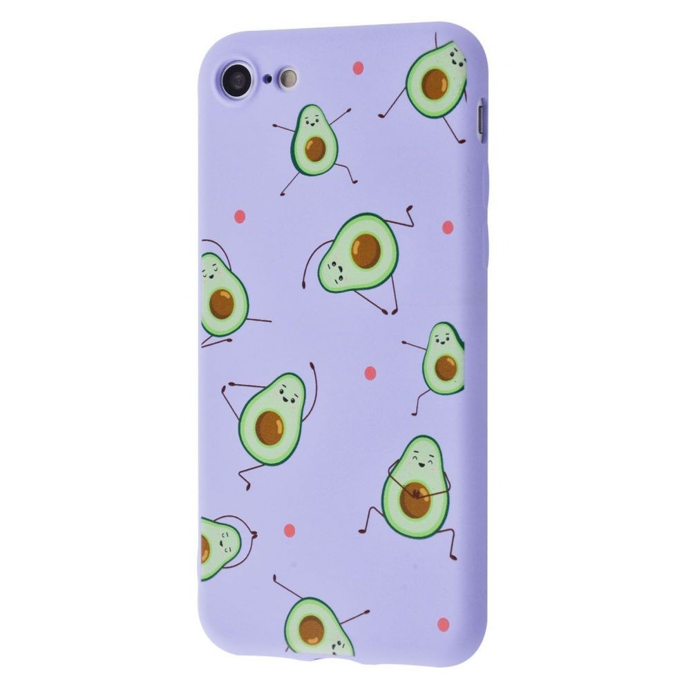 WAVE Fancy для iPhone 7/8/SE 2 (avocado/light purple)-0