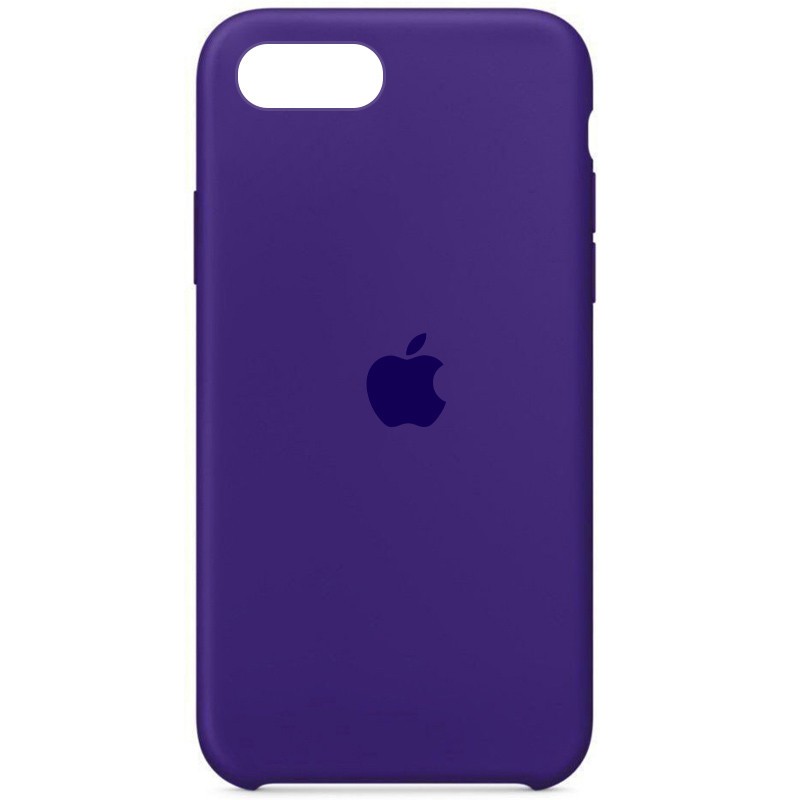 Silicone Case (AA) для iPhone 7/8/SE (2020) (Ultra Violet)-0